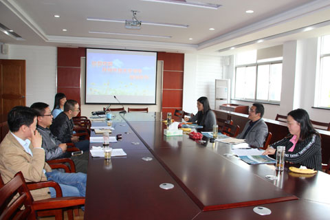 丹阳开放大学来我校交流