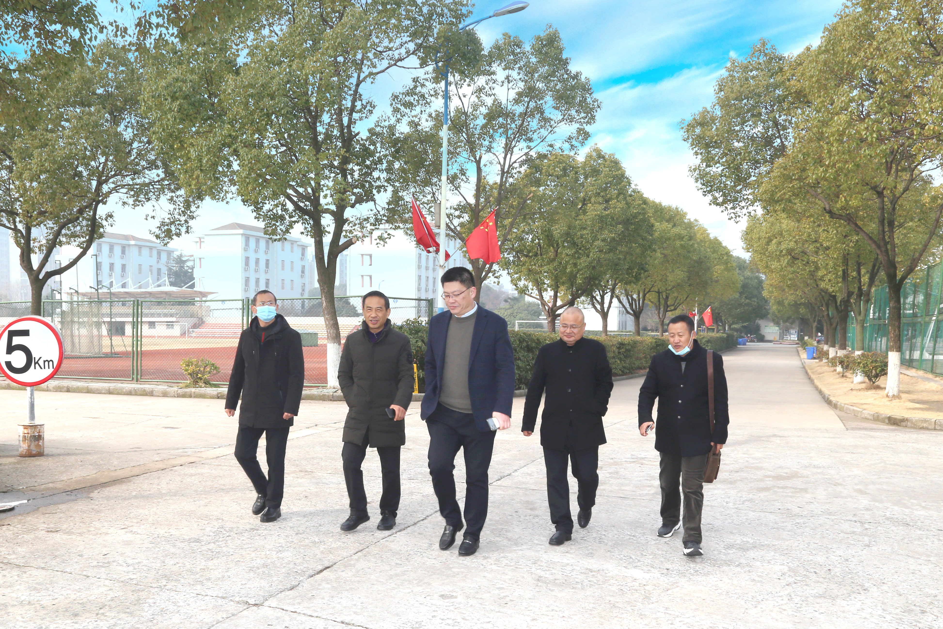 区教育局检查组来校开展2022年春季学期开学工作专项检查